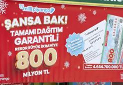 Milli Piyango’nun 800 milyon TL’lik yılbaşı büyük ikramiyesine yoğun ilgi