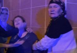 Alaşehir’de evinin yandığını görüp, baygınlık geçirdi