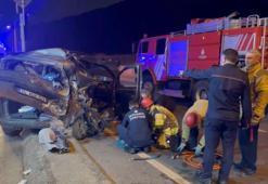 Maltepe'de zincirleme kaza: 4 yaralı