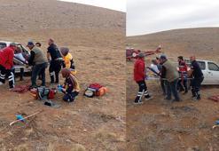 Dağlık alanda kalp krizi geçiren çoban, hava ambulansıyla kurtarıldı