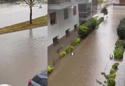 Muğla'da sağanak; cadde ve sokaklar göle döndü