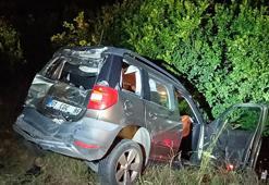 3 aracın karıştığı zincirleme kazada 2 kişi yaralandı