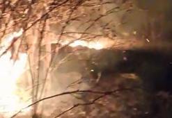 Erzurum'daki örtü yangını söndürüldü