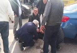 Otomobiliyle kaza yaptı, şokunu atlatamadan bu kez de taksiye çarptı