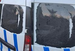Kavga ihbarına giden ekip aracının camını kırdılar; 3 gözaltı
