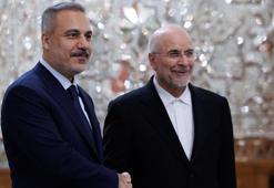 Bakan Fidan, İran İslami Danışma Meclisi Başkanı Galibaf ile görüştü