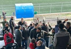 Hatay’da amatör lig maçının ardından tribünler karıştı