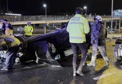 Küçükçekmece'de zincirleme kaza: 3 yaralı