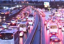 İstanbul'da trafik yoğunluğu yüzde 78 olarak ölçüldü