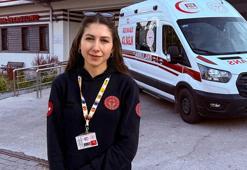 Ambulans şoförü Müzeyyen, hayat kurtarmak için saniyelerle yarışıyor