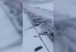 ABD’de 50 aracın karıştığı zincirleme kaza