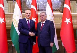 Tacikistan Cumhurbaşkanı Rahman, TBMM Başkanı Kurtulmuş’u kabul etti