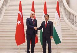 TBMM Başkanı Kurtulmuş, Tacikistan Ali Meclisi Milli Meclis Başkanı Emomali ile bir araya geldi