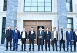 Silivrispor Başkanı Murat Yıldız ve yönetim kurulundan protokol ziyareti