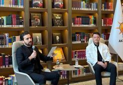 Mesut Özil, AK Parti'nin 'Kütüphane Sohbetleri'ne konuk oldu