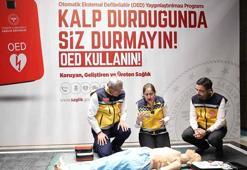 Havaalanları ve AVM'lere kalp rahatsızlığı geçirenler için otomatik şok cihazı geliyor