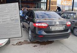 Vali, engelli park yerine resmi araç bırakan sürücüye ceza kestirdi
