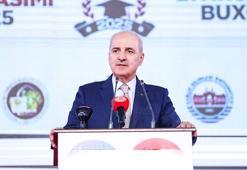 TBMM Başkanı Kurtulmuş, Sağlık Bilimleri Üniversitesi Ebu Ali İbn Sina Buhara Devlet Tıp Enstitüsü Mezuniyet Töreni’ne katıldı