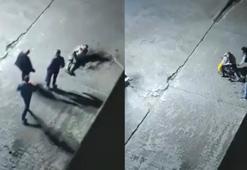 Esenyurt'ta tekerlekli sandalyedeki kişiyi otoparkta darbettiler