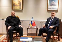 Bakan Fidan, Ukrayna Milli Güvenlik ve Savunma Konseyi Sekreteri Umerov ile bir araya geldi