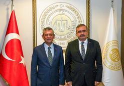 Özgür Özel'den, Uyuşmazlık Mahkemesi Başkanı Güleç'e ziyaret