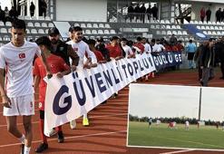 Tekirdağ'da asayiş olayları ile gündeme gelen mahallelerin gençleri futbol oynadı