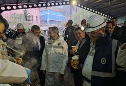 Çalışma ve Sosyal Güvenlik Bakan Yardımcıları, madencilerle buluştu