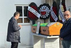 Üniversitede 2'nci kattan düşen büro personeli Selda, son yolculuğuna uğurlandı