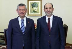 Özel, KKTC Halkın Partisi Genel Başkanı Özersay ile görüştü