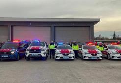 Bursa'da polise ve jandarmaya 119 araç teslim edildi