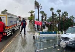 Kuvvetli yağmur uyarısı sonrası ekipler teyakkuza geçti