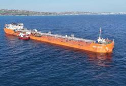 Saldırıya uğrayan Rus tankeri ‘Mıdvolga-2’, Sinop açıklarında incelemeye alındı