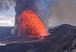 Hawaii'deki Kilauea Yanardağı yeniden lav püskürttü