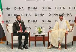 Suriye Cumhurbaşkanı Şara, Doha'da Katar Emiri Al Sani ile görüştü