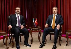 Dışişleri Bakanı Fidan, Suriyeli mevkidaşı Şeybani ile görüştü