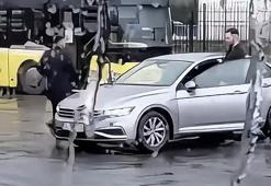 Kağıthane'de otobüs durağında havaya ateş açtı; arkadaşına cep telefonuyla kaydettirdi