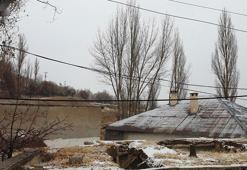 Başkale'de kar yağışı etkili oldu