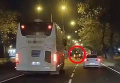 Hafif ticari araçla makas atan sürücüye 14 bin TL para cezası