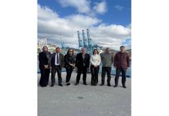 OMSAN Yönetim Kurulu Başkanı Ergun Arıburnu, Tanger Med Limanı’nı inceledi