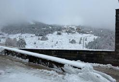 Uludağ’da kar kalınlığı 18 santimetreye ulaştı