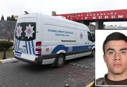 Şehit Polis Memuru Emre Albayrak'ın naaşı Adli Tıp Kurumu'na getirildi