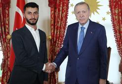 Cumhurbaşkanı Erdoğan, Oscar ödüllü Filistinli yönetmen Basel Adra ile görüştü