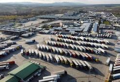 Yunanistan’daki grev nedeniyle, Kapıkule ve Hamzabeyli sınır kapılarında TIR yoğunluğu