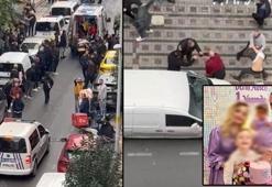 Zeytinburnu'nda park yeri nedeniyle çıkan silahlı kavga kamerada: 1 ölü