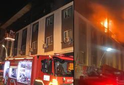 Van'da otelin restoran kısmında yangın paniği