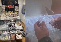 Sivas'ta kaçak tütün ürünleri imalathanesine operasyon