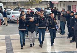 2 ayrı iş yerine yönelik silahlı saldırıda 2 kişiyi yaralayan motosikletli 4 şüpheli adliyede