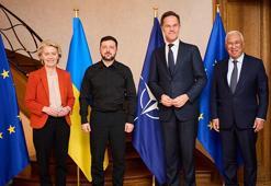 Zelenskiy, Rutte, Costa ve von der Leyen ile görüştü
