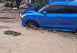 KKTC'de şiddetli yağışlar sele yol açtı