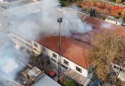 Bakırköy'de tekstil fabrikasında yangın